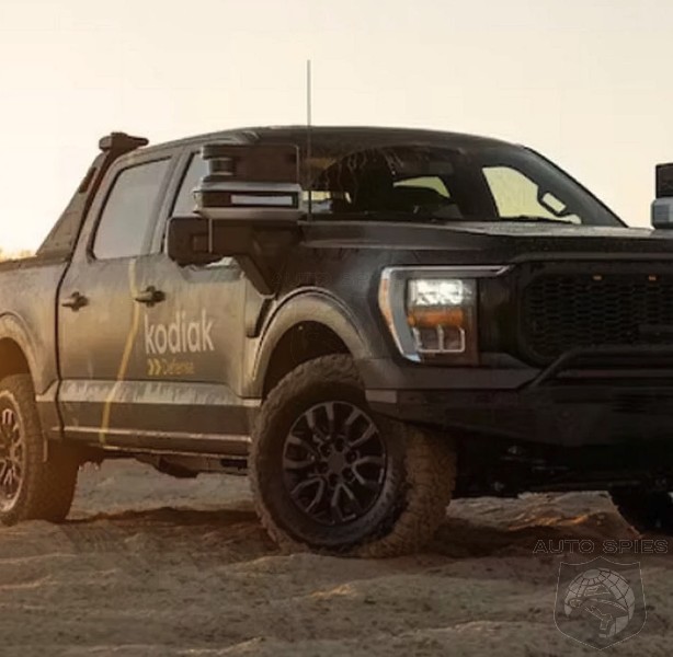 Robotic F150 Being Prepped For Military Use